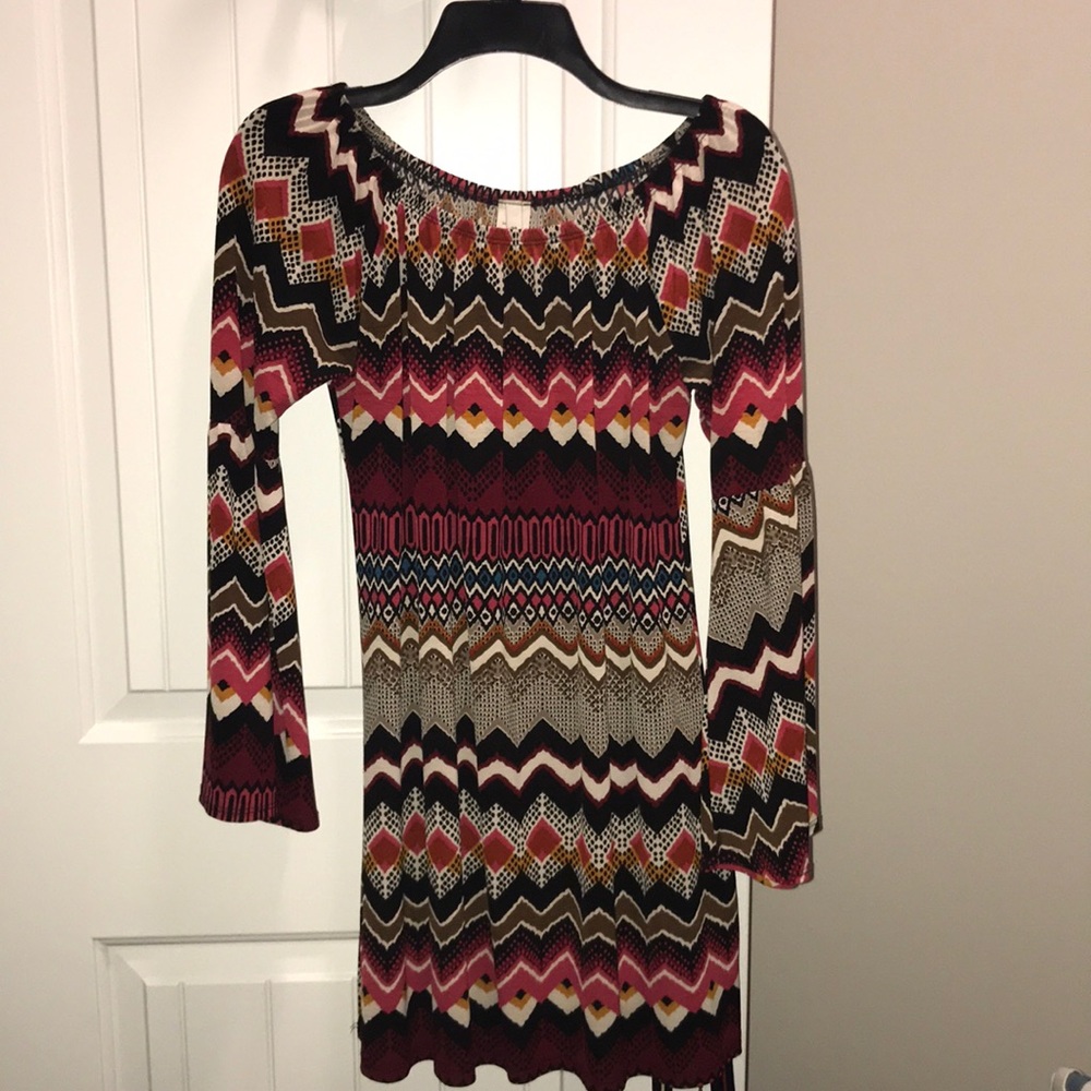 Boutique boho style swing dress